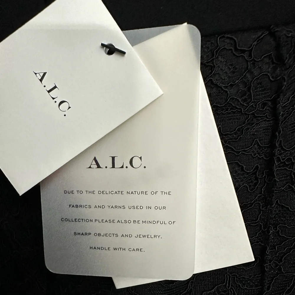 ALC Kylah Dress in Black (Size 4) - Picture 7 of 8